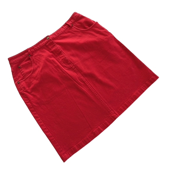 Westbound Vintage Twill Skirt Size 16 - Picture 2 of 8